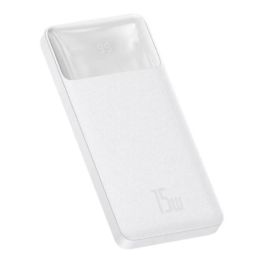 Повербанк Baseus Bipow 10000mAh 15W White (PPDML-I02)