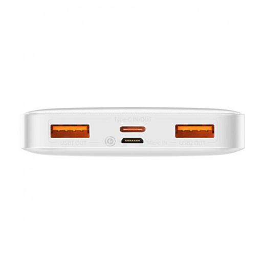 Повербанк Baseus Bipow Digital Display 10000mAh 20W White (PPDML-L02)