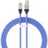 Кабель Baseus CoolPlay Series USB-A to Lightning Blue для iPhone 2.4A 1 метр (CAKW000403) Кабель Baseus CoolPlay Series USB-A to Lightning Blue для iPhone 2.4A 1 метр (CAKW000403)