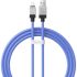 Кабель Baseus CoolPlay Series USB-A to Lightning Blue для iPhone 2.4A 1 метр (CAKW000403)