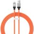 Кабель Baseus CoolPlay Series USB-A to Lightning Orange для iPhone 2.4A 2 метра (CAKW000507)