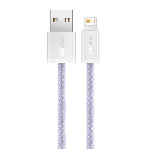 Кабель Baseus Dynamic 2 Series USB-A to Lightning Purple для iPhone 2.4A 2 метра (CALD040105)