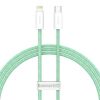 Кабель Baseus Dynamic Cable USB Type C - Lightning Power Delivery 20W 2m Green (CALD000106)