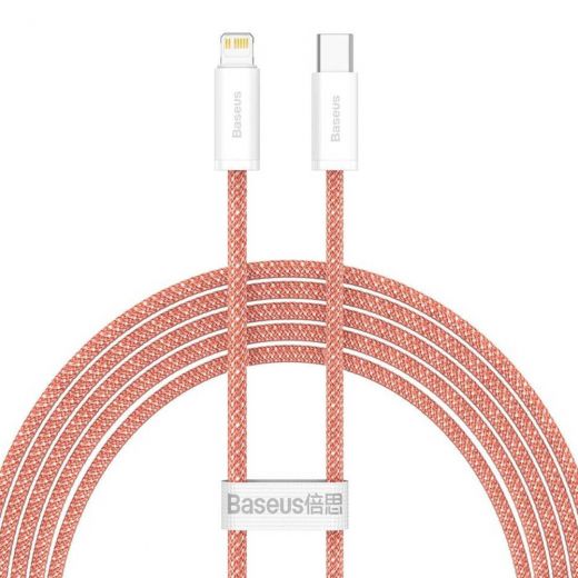 Кабель Baseus Dynamic Cable USB Type C - Lightning Power Delivery 20W 2m Orange (CALD000107)