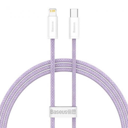 Кабель Baseus Dynamic Cable USB Type C - Lightning Power Delivery 20W 2m Purple (CALD000105)