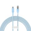 Кабель з контролем температури Baseus Explorer Series Type-C to Lightning Blue для iPhone 20W 1 метр (CATS010203)
