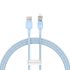 Кабель з контролем температури Baseus Explorer Series USB-A to Lightning Blue для iPhone 2.4A 1 метр (CATS010003) Кабель з контролем температури Baseus Explorer Series USB-A to Lightning Blue для iPhone 2.4A 1 метр (CATS010003)