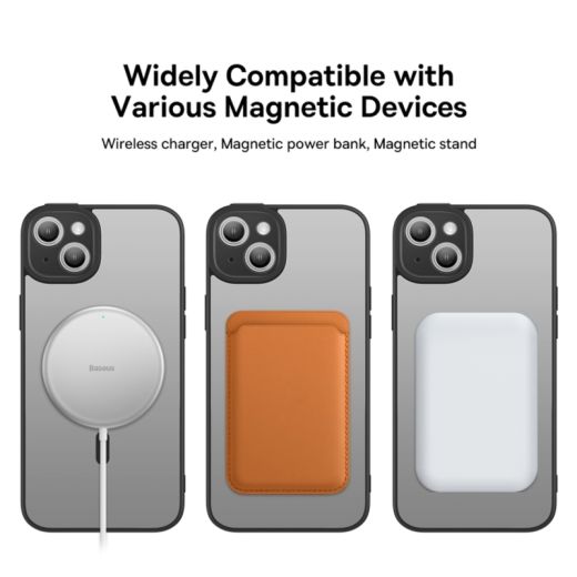 Чохол Baseus Frame Series Magnetic Black для iPhone 14 (ARJT020001)