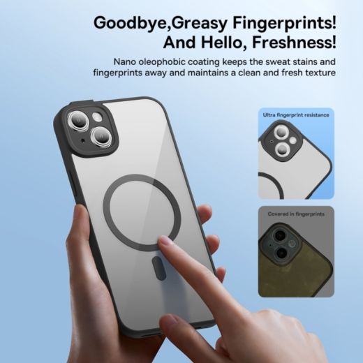 Чохол Baseus Frame Series Magnetic Black для iPhone 14 (ARJT020001)