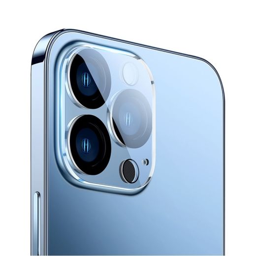 Захисне скло на камеру Baseus Full-coverage Lens Film 0.3mm Transparent для iPhone 14 Pro | 14 Pro Max (SGQK000802)