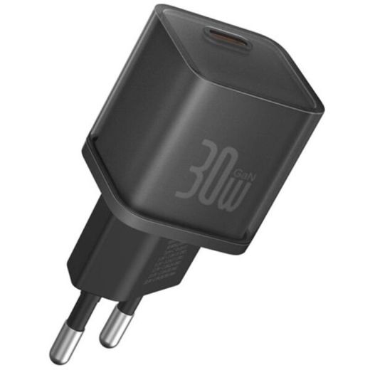Швидка зарядка Baseus GaN5S Fast Charger 1C 30W Cluster Black (P10162504113-00)
