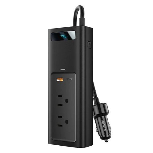 Автомобільний інвертор Baseus In-car Inverter DC 12V to AC 220V 150W (CRNBQ-A01)