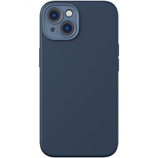 Чехол Baseus Liquid Silica Gel Magnetic Blue для iPhone 14 Plus (ARYC000603)