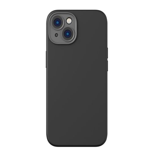 Силіконовий чохол Baseus Liquid Silica Gel Black для iPhone 14 (ARYT001201)