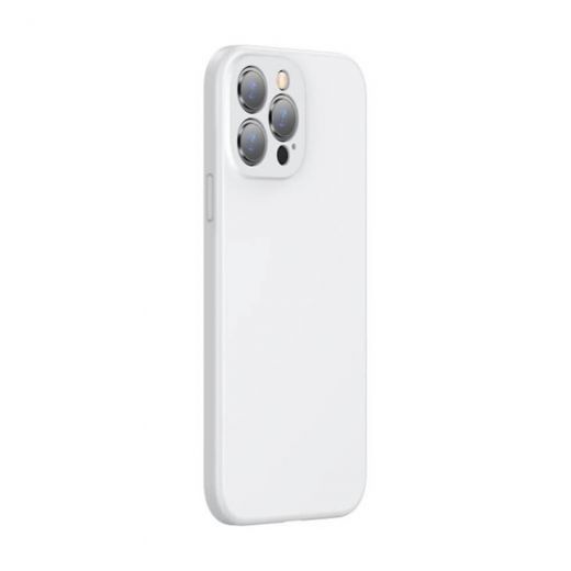 Чохол Baseus  Liquid Silica Gel Series White для iPhone 13 Pro Max
