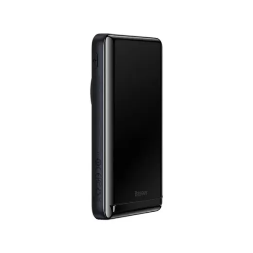 Портативная беспроводная зарядка Baseus Magnetic Portable Charger 20W 10000mAh with cable Type-C to Type-C 60W（20V/3A) Black (PPCX000003)