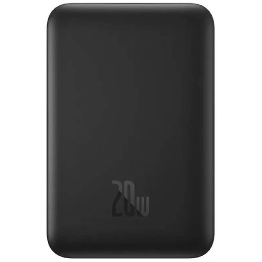 Повербанк Baseus Magnetic Mini Air Wireless Fast Charge 10000mAh 20W Black (P10059001113-00)