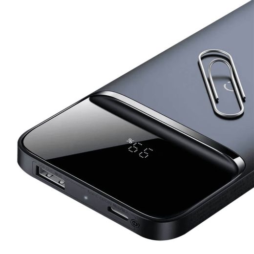 Повербанк з бездротовою зарядкою Baseus Magnetic Wireless 20W 10000 mAh Blue (PPMT-03)