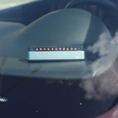 Автомобильная парковочная табличка Baseus Moonlight Box Series Grey (ACNUM-B0G)