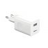 Зарядний пристрій Baseus Charging Quick Charger EU White (CCALL-BX02)