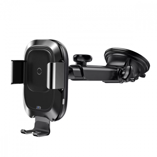Автомобільний тримач із бездротовою зарядкою Baseus Smart Vehicle Bracket Wireless Charger (WXZN-B01)