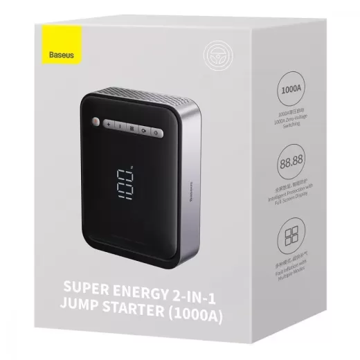 Пусковое устройство Baseus Super Energy 2-in-1 Car Jump Starter 8000 mAh (CGCN00001)