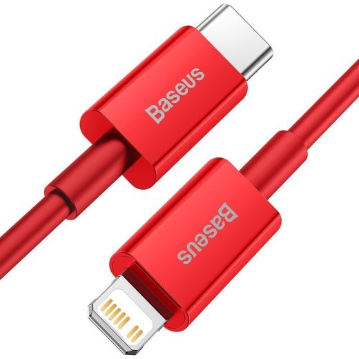 Кабель Baseus Superior Series Fast Charging Data Cable Type-C to iP PD 20W 1m Red (CATLYS-A09)