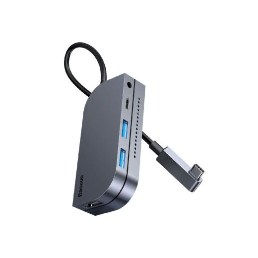 Адаптер Baseus 6 in 1 USB C Hub