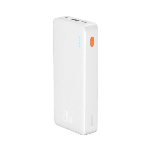 Повербанк (внешний аккумулятор) Baseus PowerBank Airpow 20W 20000mAh White (PPAP20K)