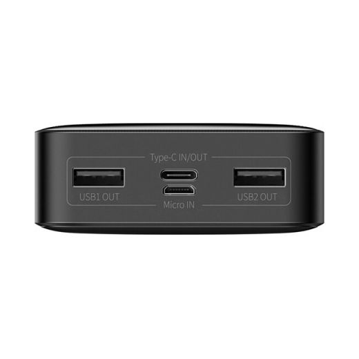 Повербанк Baseus Bipow Digital Display 15W 20000mAh Black (PPDML-J01)