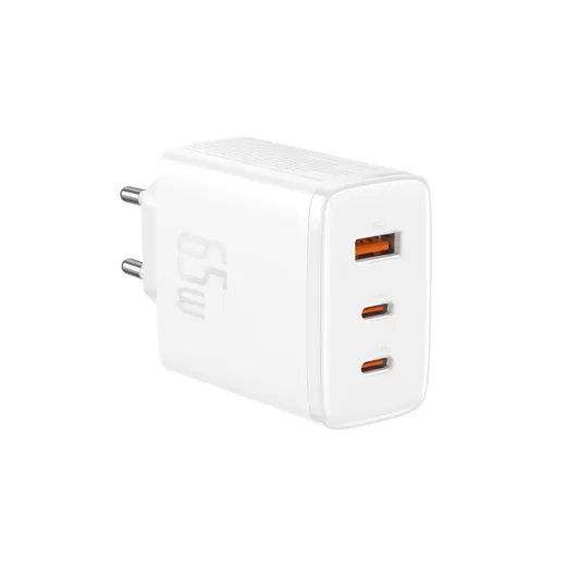 Швидка зарядка Baseus Cube Pro 3 Ports Fast Charger 65W White (P10152301213-00)