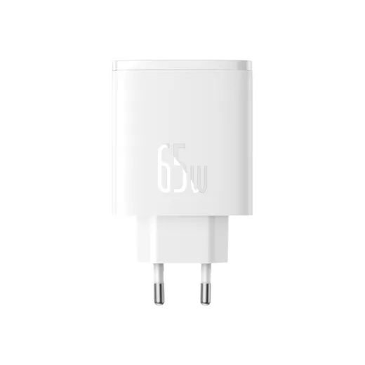 Швидка зарядка Baseus Cube Pro 3 Ports Fast Charger 65W White (P10152301213-00)