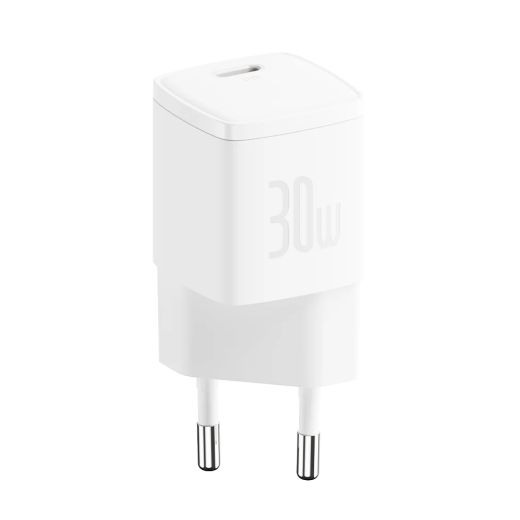 Швидка зарядка Baseus Cube Pro USB-C Fast Charger 30W White (CCXF000302)