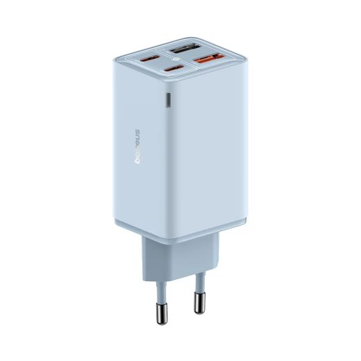 Швидка зарядка Baseus GaN6 Pro 4 Ports Fast Charger 65W Blue (P10162701313-00)