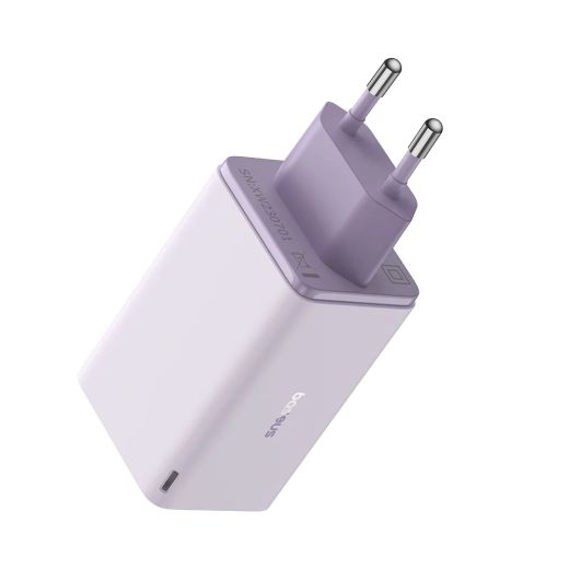 Швидка зарядка Baseus GaN6 Pro 4 Ports Fast Charger 65W Purple (P10162701533-00)