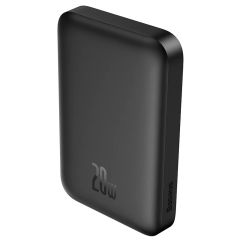 Повербанк (внешний аккумулятор) с беспроводной зарядкой Baseus Power Bank Magnetic Wireless 6000mAh 20W Black (PPCX020001)