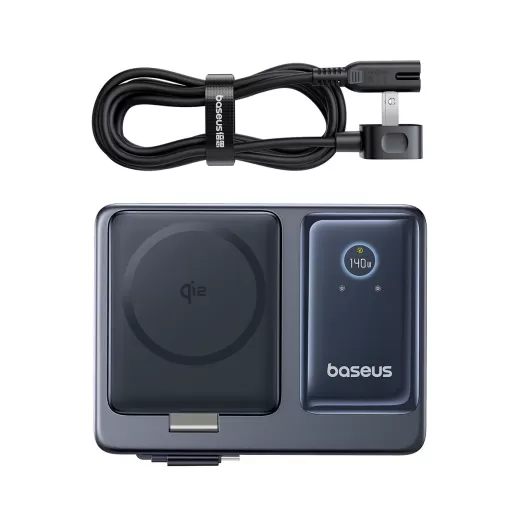 Бездротова зарядка Baseus Nomos 5 в 1 Desktop Charger Qi2 140W (P10170901123-00)