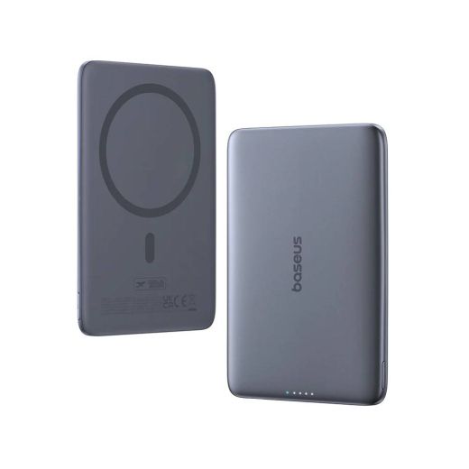 Повербанк Baseus PicoGo Ultra-Slim Magnetic Power Bank 5000mAh Grey (P1007680C813-00)