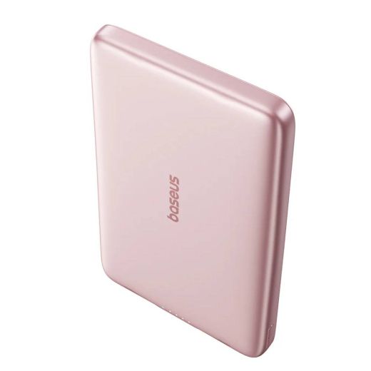 Повербанк Baseus PicoGo Ultra-Slim Magnetic Power Bank 5000mAh Pink (P1007680C453-00)