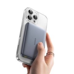 Повербанк Baseus PicoGo Ultra-Slim Qi2 Magnetic Power Bank 10000mAh Grey (E0027200)