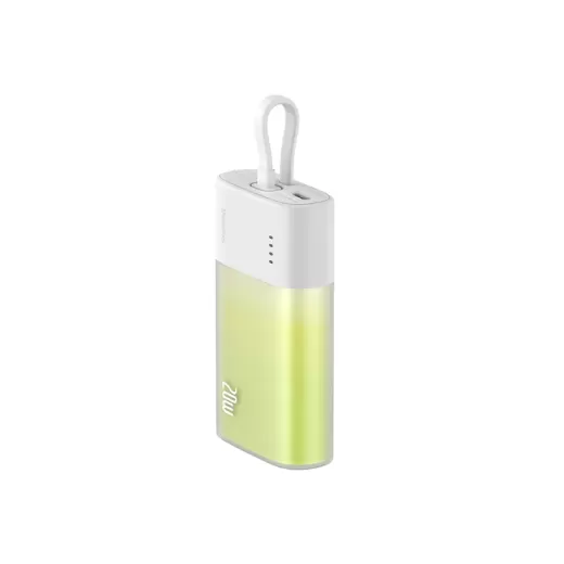 Повербанк Baseus Popsicle USB-C Power Bank 20W 5200mAh Green (P10055601613-01)