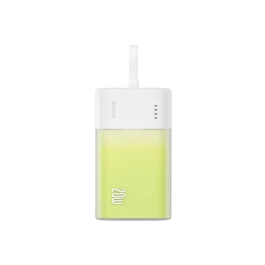 Повербанк Baseus Popsicle USB-C Power Bank 20W 5200mAh Green (P10055601613-01)