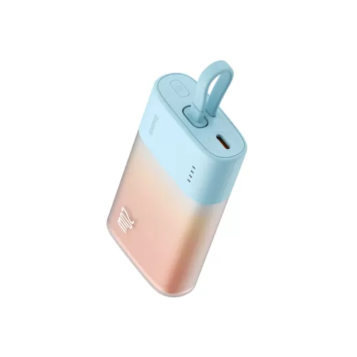 Повербанк (внешний аккумулятор) Baseus Popsicle USB-C Power Bank 20W 5200mAh Orange (P10055601713-01)