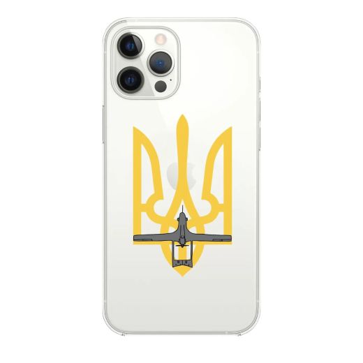 Чохол Oriental Case Bayraktar Clear для iPhone 13 Pro Max