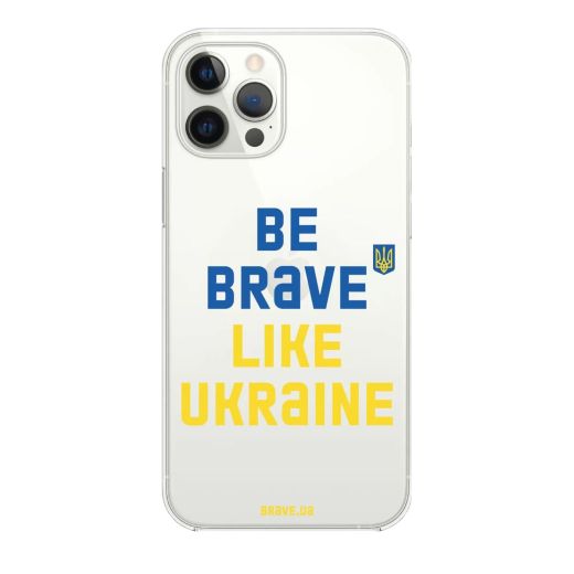 Чохол Oriental Case Be Brave Clear для iPhone 13 Pro