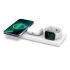 Бездротова зарядка Belkin BOOST↑CHARGE PRO 3-in-1 Wireless Charging Pad with MagSafe White (WIZ016ttWH)