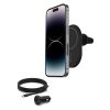 Автомобільний тримач з бездротовою зарядкою Belkin Magnetic Wireless Car Charger Black (WIC004btBK)