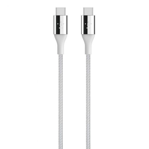 Кабель BELKIN MIXIT DuraTek USB-C to USB-C (1.2m) Silver