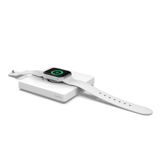 Беспроводная зарядка Belkin BOOST↑CHARGE™ PRO Portable Fast Charger White для Apple Watch (WIZ015btWH)