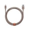 Кабель Native Union Belt Cable Lightning 3m Taupe (BELT-KV-L-TAU-3)